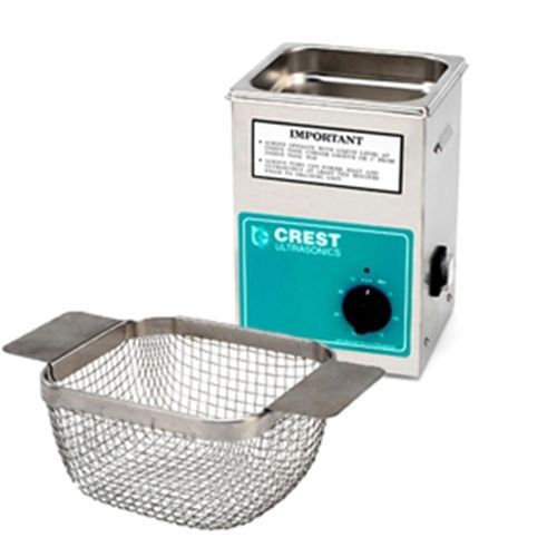 Crest CP200T Ultrasonic Cleaner with Mesh Basket-Analog Timer