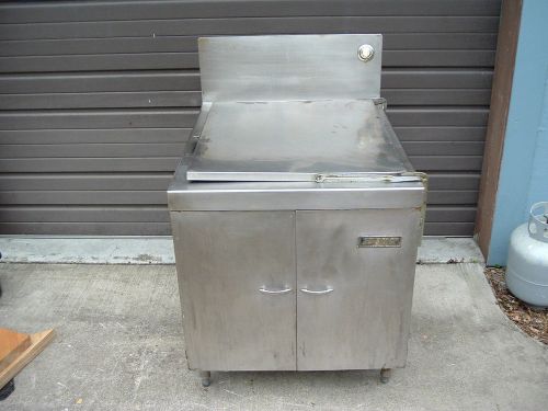 Large  ANETS Commercial Donut / DEEP FAT FRYER  24&#034; x 24&#034;  Nat. Gas  WORKING