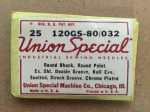 Union Special 120GS-80 / 032, Sewing Machine Needles (Pack of 25 needles)