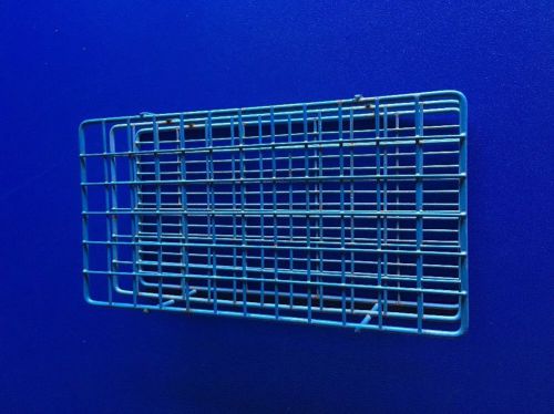 VWR Blue Epoxy-Coated Wire 6x12 72-Place 15-16mm Test Culture Tube Rack