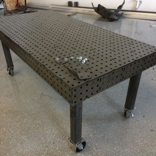 Welding Fixture Table 40&#034;x40&#034; : DXF File