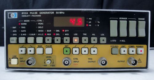 As-Is / Parts - HP 8112A Pulse Generator