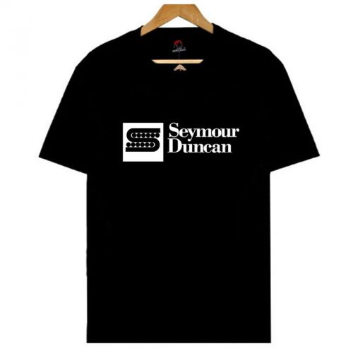 Seymour Duncan Logo Mens Black T-Shirt Size S, M, L, XL - 3XL