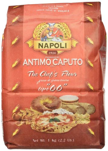 Antimo Caputo &#034;00&#034; Chefs Flour 1 Kilo (2.2lb) Bags Pack of 4