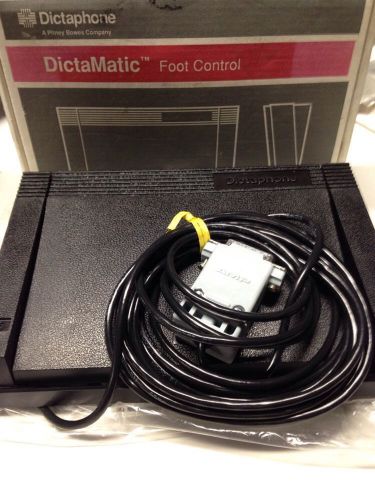 NEW Dictaphone Dictamatic Foot Pedal Control Controller Model 148073