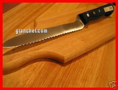 Offset Handle Bread Knife ~ 7&#034; Blade ~ Made and Packed for food service trade