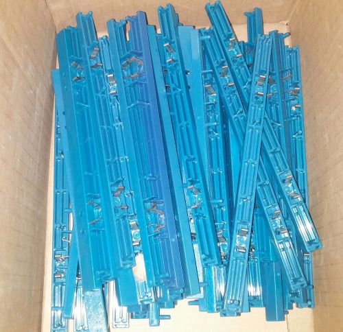 Blue SecureCase DVD System Security Clips Case Locks Security Tags Lot of 46