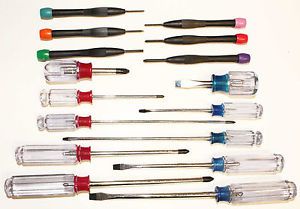 Computer screwdriver set by maxbit - 16 pcs set - #0, #1, #2 and precision for sale