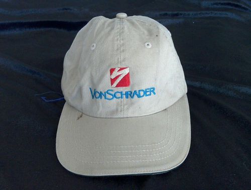 VON SCHRADER  Carper Cleaning Baseball Cap Brand New  Excellent Marketing Tool
