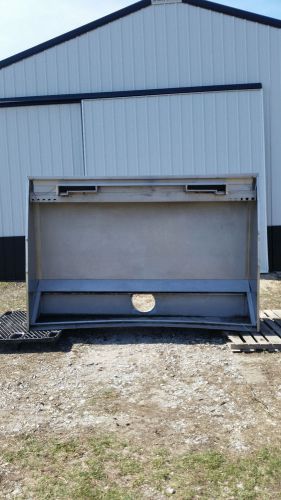 112&#034; x 74&#034; x 24&#034; stainless steel baking hood for sale