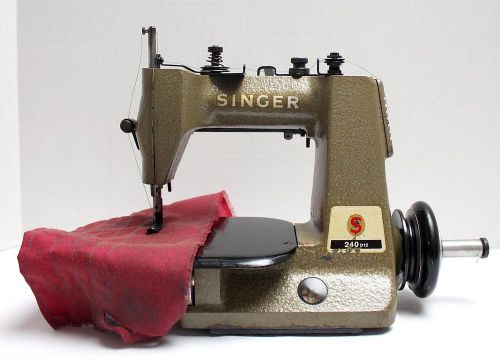 SINGER 240D12 Chainstitch 1-Needle 1-Thread High Speed Industrial Sewing Machine