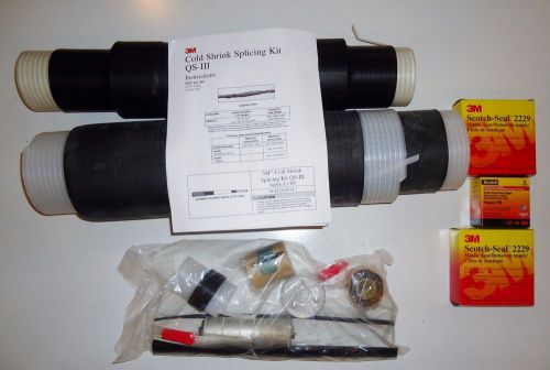 New 3m 3-m cold shrink qs-iii splicing kit #5468a for 1000 kcmil cable for sale