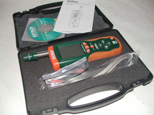 Extech Psychrometer with Infrared Thermometer Model HD500 Kit with Case