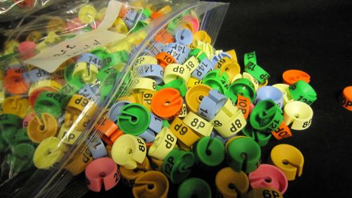 Approx 350 Assorted Petite 2P - 16P Hanger Garment Size Markers