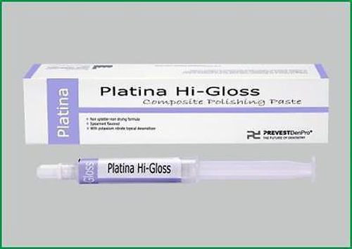 2 x Composite Polishing Paste - Platina Hi-Gloss dental material