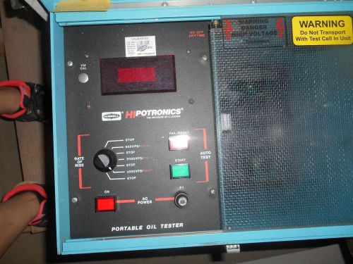 Hipotronics OC60D Portable Oil Tester