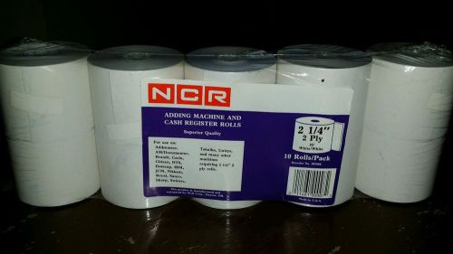 NCR Adding Machine Rolls 2 1/4&#034; NEW