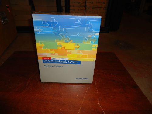 HEIDELBERG, WORKFLOW SOFTWARE, MKIT PRINTREADY DOCU GB, PART#06082998, NEW