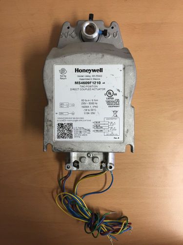 Honeywells ms4609f1210 fast acting two position direct coupled actuator for sale