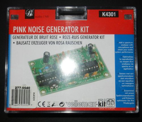 Velleman Pink Noise Generator Kit