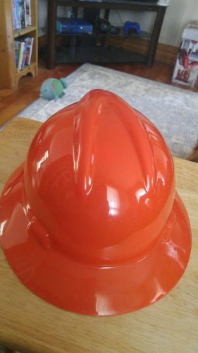 New full brim skullgard msa protective hard hat size medium msa. v guard type for sale