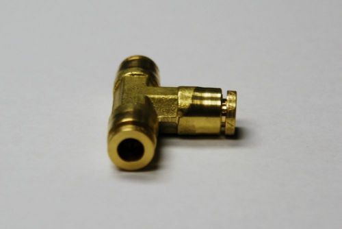 Brass fitting; push to connect union t 1/4 ptc qty. 25 for sale
