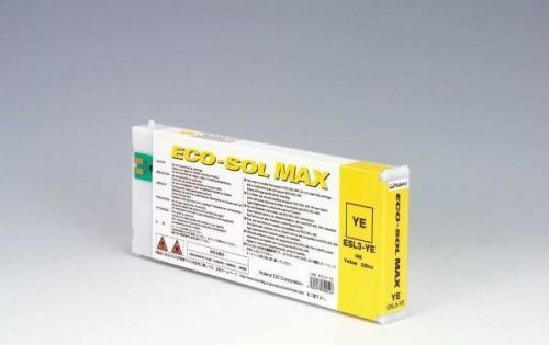 Roland Eco Sol Max ESL3-YE 220ml Genuine-Sealed Yellow Color. US Fast Shipping.