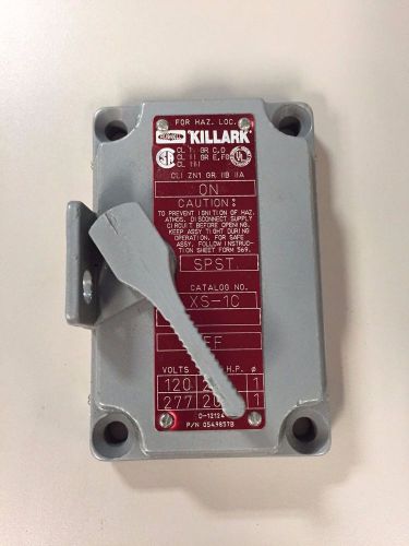 Hubbell Killark XS - 1C Toggle Switch 120/277V