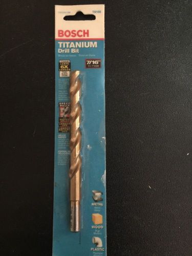 Bosch titanium drill bit 7/16&#034; for sale