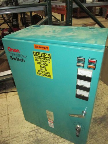 Onan transfer switch 306-3479-06 150a 440/480v 50-60hz used for sale
