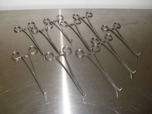 Columbian Mixter Forceps 7&#034;  Lot of 10  Didage Sales Co