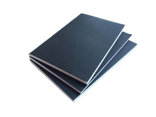 Unbranded Pocket Journal Black (3-pack of Journals)