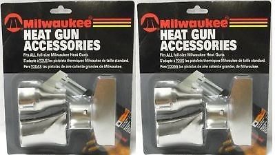 6 Piece MILWAUKEE Heat Gun Accessories Attachments Bundle Pack | You Get All 6!
