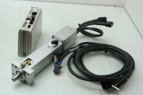 Iai robo cylinder rc-rsw-h-100 actuator 100mm stroke w rca-s-rsw drive &amp; cables for sale