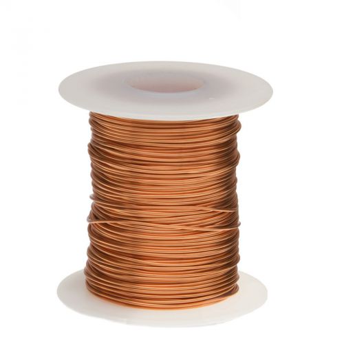 18 AWG Gauge Enameled Copper Magnet Wire 8oz 100&#039; Length 0.0415&#034; 155C Natural