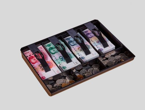 Cash Coin Register Insert Tray Replacement Money Drawer Storage