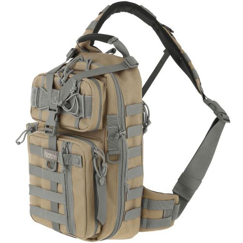 New! maxpedition sitka gearslinger single shoulder backpack khaki-foliage 0431kf for sale