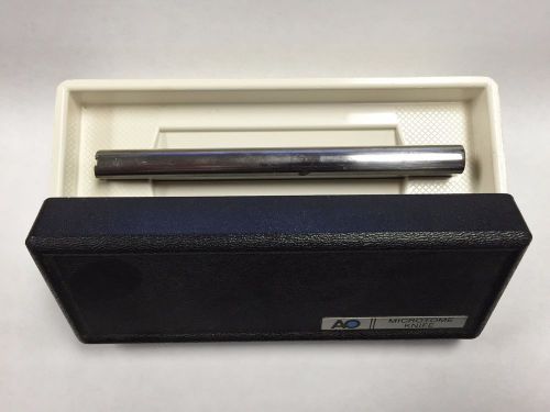 American Optical Microtome Knife Blade in Original Box