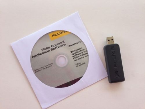 Fluke Connect Wireless PC Adapter PC30000 FC with Software SW3000FC