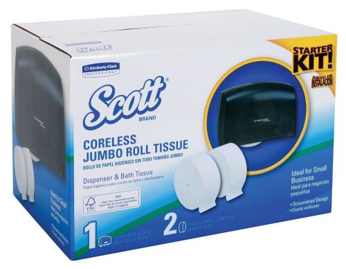 Kimberly Clark Professional SCOTT Coreless Jumbo Roll Tissue Starter Kit