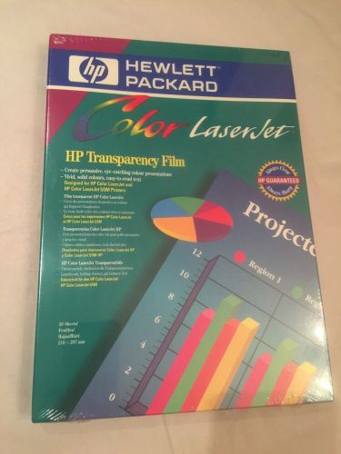 HEWLETT PACKARD HP Color LaserJet  HP C2936A Transparency Film 50 Sheets NEW