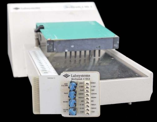 Labsystems wellwash 4 mk2 desk-top programmable semiautomatic microplate washer for sale