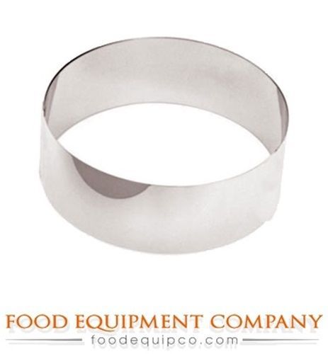 Paderno a4753105 pastry ring 2&#034; dia. x 1.75&#034; h mousse smooth for sale