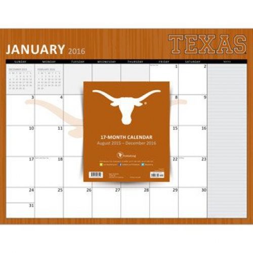University of Texas Desk Pad by TF Publishing 2016