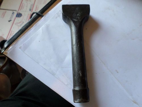 Vintage Timber marking tool? 6&#034;x3/4&#034; flared to 1&amp;3/4&#034; w/groove to hit w/hammer