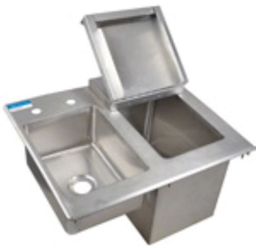 Drop in ice bin with side sink - comes with faucet - free shipping for sale