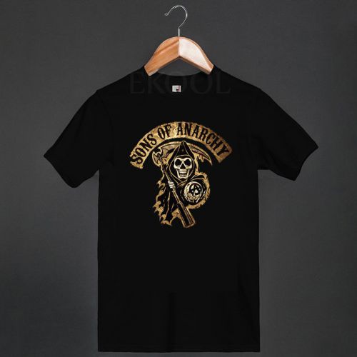 Sons Of Anarchy Main Logo T-Shirt MC MotorCycle Club Teller Morrow