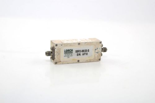 Lorch RF microwave bandpass filter 5BR3-98/20-S 88.58  107.28