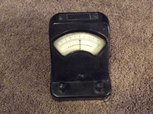 Vintage Welch Scientific Galvanometer 2732 Tester  Bakelite Made USA
