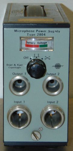 Bruel &amp; Kjaer Type 2804 Microphone Power Supply Quantity Available!